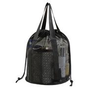 Borsa Doccia in Rete - Borsa Mesh Asciugatura Rapida per Igiene Personale - Organizer con Design a Cesto per Viaggio Palestra Spiaggia Piscina Vita Universitaria Estate