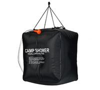 Borsa doccia portatile 40L riscaldata a energia solare per campeggio con tasca i
