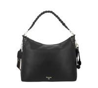Borsa donna a spalla grande con zip Pollini, nera - Tabella Colori: Nero