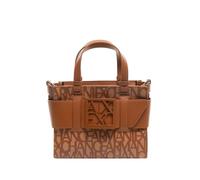 BORSA DONNA ARMANI EXCHANGE susie monogram borsa tote media CAM. ROSE/CAR. CAFE