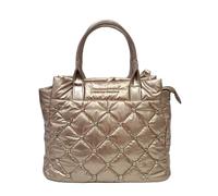 Borsa Donna Bauletto Piumino in Nylon Impermeabile Multitasche Due manici Tracolla Regolabile/Removibile Dimensioni: 24 X 33 X 16 cm. Linea Cassis ART.004 Marchio NAZARENO GABRIELLI (ROSE/GOLD)