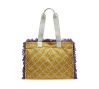 Borsa Donna Blauer S4MALIBU07/SAN Yellow e Viola Shopping bag mare logata PE24