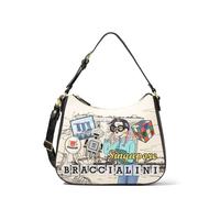 BORSA DONNA BRACCIALINI cartoline a spalla MULTI FANTASIA 417537