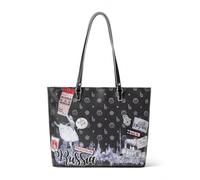 BORSA DONNA BRACCIALINI cartoline borsa a spalla MULTI ND scelta=P MULTI B16406