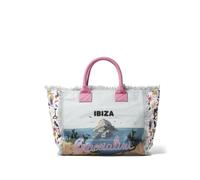 BORSA DONNA BRACCIALINI summer tote tessuto canvas IBIZA FANTASIA 417691