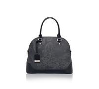Borsa Donna Bugatti Due Manici Chiusura con Zip Alviero Martini Prima Classe Geo Black CD07764260001-Black