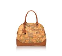 Borsa Donna Bugatti Due Manici con Chiusura Zip Alviero Martini PrimaClassi Geo Classic CD07760000010-Naturale
