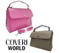 Borsa Donna con Tracolla Firmata Coveri World Multitasche Spaziosa in SimilPelle