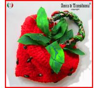 borsa donna da spalla tracolla a mano originale pochette fashion fragola grande