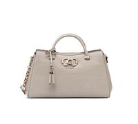 Borsa donna due manici con tracolla Guess Salinge Taupe