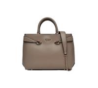 Borsa donna due manici con tracolla Lorelei Guess Dark Taupe