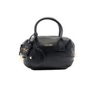 Borsa donna due manici con tracolla tipo bauletto piccolo Liu Jo Amelie Nero