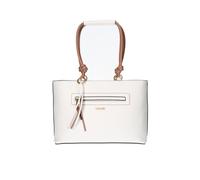 Borsa Donna Due Manici Con Zip Anteriore Sanura Liu Jo Off White