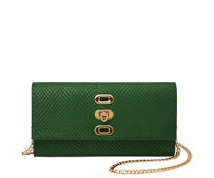 Borsa Donna FOSSIL PENROSE ZB1885310 Pelle Verde