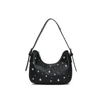 BORSA DONNA GAUDI ester borsa hobo piccola NERO ND NERO 401473