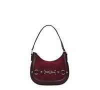 BORSA DONNA GAUDI new diaz leather borsa mini hobo WINE BORDEAUX 444138