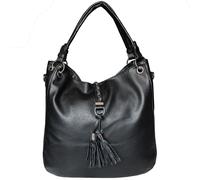 Borsa donna Grande a mano da spalla tracolla ciondolo frange novità 8315