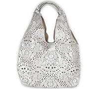 Borsa donna grande capiente traforata tracolla da lavoro ufficio shopping moda