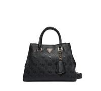 BORSA DONNA GUESS cresidia 2 borsa a mano BLACK LOGO BLACK LOGO HWPD9888070BLO