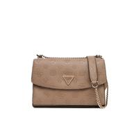 BORSA DONNA GUESS cresidia 2 borsa a tracolla DARK TAUPE LOGO DARK TAUPE LOGO HW