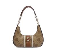 BORSA DONNA GUESS erenia borsa a spalla LATTE LOGO SABBIA 424698