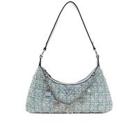BORSA DONNA GUESS everlee borsa a spalla MISTY BLUE MULTI FANTASIA 423719