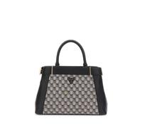 BORSA DONNA GUESS g wave 2 borsa a mano BLACK LOGO ND NERO 400712