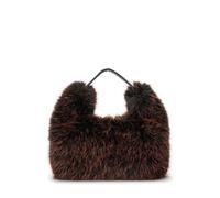 BORSA DONNA GUESS katia borsa hobo BROWN AND BLACK MULT MARRONE 424546