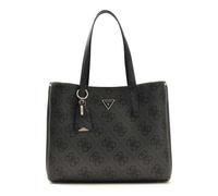 GUESS borsa a tracolla Meridian II Girlfriend Tote Bag Coal Logo grigio scuro