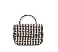 GUESS borsetta Mirema Top Handle Flap Bag Black Multi