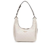 GUESS Phoebe Hobo Shoulder Bag Creme White Logo