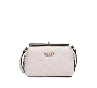 BORSA DONNA GUESS phoebe borsa a tracolla OFF WHITE LOGO ND BIANCO 423749