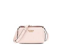 GUESS Phoebe Mini Crossbody Bag, Borsa a Tracolla Donna, Logo Rose Water, Taglia Unica