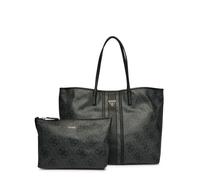Guess borsa shopper Victtoria 2-in-1 Tote L Coal Logo