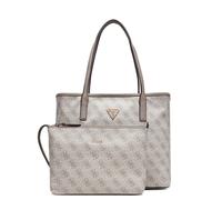 BORSA DONNA GUESS victtoria 2 borsa tote DARK TAUPE LOGO GRIGIO 422132