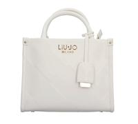 Liu Jo Milano Borsa a Mano Mini, Pelle Sintetica Bianco, Manico Superiore e Tracolla Regolabile, Dettagli Oro, bianco