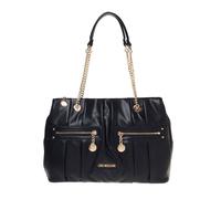 BORSA DONNA LOVE MOSCHINO baggy borsa shopping NERO ND NERO 383030