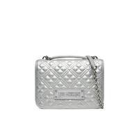 BORSA DONNA LOVE MOSCHINO bold love a spalla con catena silver ARGENTO 411269