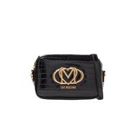 BORSA DONNA LOVE MOSCHINO jewel borsa croco camera case croco nero ND croco nero