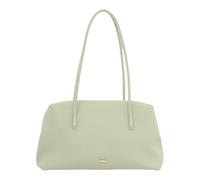 Borsa donna NALI' in tessuto gommato modello Cassi big a spalla con catenina staccabile colore verde menta misure 33x18x8,5 cm