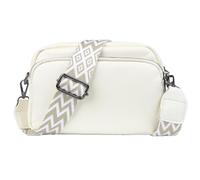 Borsa Donna Piccola Borsa Mano Borsa Donna Crossbody Bag Borsa a Spalla con Tracolla Beige Borsello Donna Ampia Regolabile Rimovibile con 2 Cinturini Tracolla Larga Decorata e Tracolla Catena