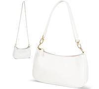 Borsa Donna Piccola con 3 Scomparti Capienti, PU Pelle Messenger Crossbody Bag Borsa Marsupio Donna, Borsa a Spalla con Tracolla Regolabile Sera Pochette Viaggio Sacchetto Borsello