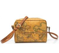 Alviero Martini Borsa tracolla Prima Classe Geo Classic - stampa Geo, zip, Naturale/beige