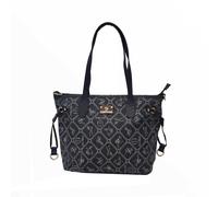 Borsa Donna Pvc Shopper Sacca Media 2 Manici Con Tracolla Giulia Pieralli