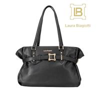 Borsa Donna Shopping Bag A Spalla Laura Biagiotti Ecopelle Rosa Cipria Tracolla