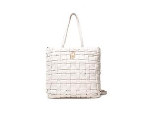 Borsa Donna Shopping Grande Tote Liu Jo Gesso