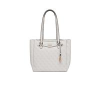 GUESS Katya Multi Compartment Tote, Donna, Logo Bianco, Taglia Unica