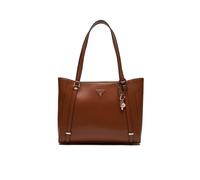 Borsa Donna Shopping Quadrata Daryna Elite Tote Guess Cognac