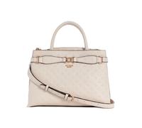 Borsa Donna Simil Pelle Guess Arlena Logo PG933606 Taupe Logo Crema