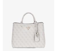 Borsa Donna Simil Pelle Guess Meridian SG877806 Dove Logo Bianco